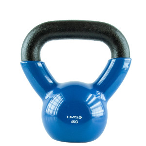 Kettlebell HMS KN 4 kg pokrytý vinylom | DJK Sport B2B
