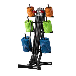 Súprava 10 sád na Body pump HMS SBP22 a stojan STR40 | DJK Sport B2B