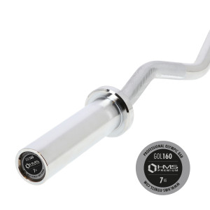 Lomená olympijská os HMS PREMIUM GOL160 120 cm x 50 mm | DJK Sport B2B