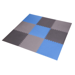 Ochranná puzzle podložka ONE FItness MP10 modro-sivá | DJK Sport B2B