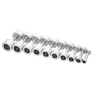 Chrómované činky HMS CHD01 2 x 1 kg | DJK Sport B2B