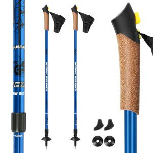 Nordic walking palice NILS EXTREME NW607 modré | DJK Sport B2B