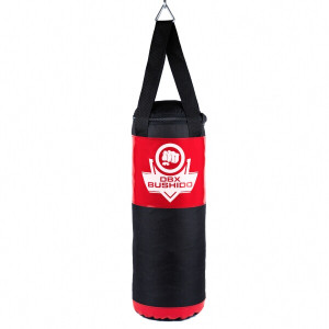 Boxovací vak DBX BUSHIDO Kids 60cm/22cm 7kg pre deti, červený | DJK Sport B2B