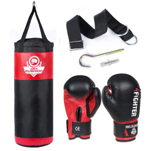 Sada na tréning boxu DBX BUSHIDO DBX Kids60.2 červená | DJK Sport B2B