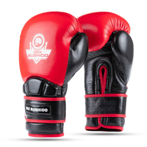 Boxerské rukavice DBX BUSHIDO Warrior ČERVENÉ | DJK Sport B2B