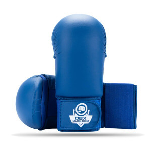 Rukavice na karate DBX BUSHIDO DBX-KM modré | DJK Sport B2B