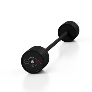 Rovná, obojručná činka MARBO MW-SG-45, 45 kg, čierna | DJK Sport B2B