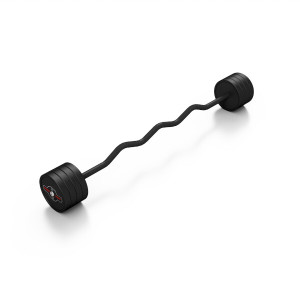 Lomená, obojručná činka MARBO MW-SG-35-L, 35 kg, čierna | DJK Sport B2B