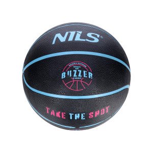 Basketbalová lopta NILS NPK271 Buzzer 7 čierna | DJK Sport B2B