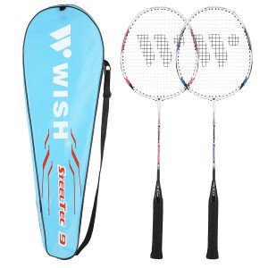 Súprava bedmintonových rakiet WISH Steeltech 9K | DJK Sport B2B