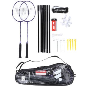 Súprava rakiet na bedminton WISH Alumtec 4466, fialová | DJK Sport B2B