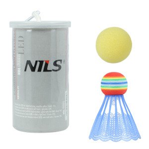Bedmintonová a penová loptička NILS NBL6092 | DJK Sport B2B