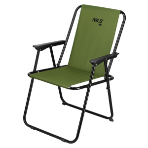 Skladacia kempingová stolička NILS Camp NC3503 zelená | DJK Sport B2B