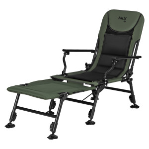 Rybárske kreslo s podnožkou NILS Camp NC2703 | DJK Sport B2B