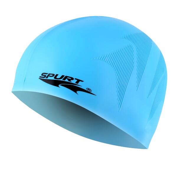 Silikónová čiapka SPURT SE25 s plastickým vzorom, modrá | DJK Sport B2B