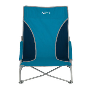 Plážové kreslo NILS NC3035 modro-sivé | DJK Sport B2B