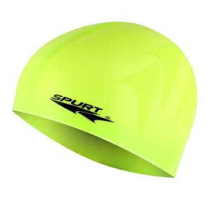 Silikónová čiapka SPURT F213 s plastickým vzorom, žltá | DJK Sport B2B