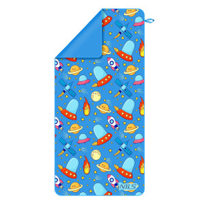 Detský uterák NILS NCR16 vesmír 160 x 80 cm | DJK Sport B2B