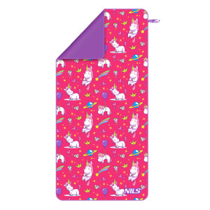 Detský uterák NILS NCR16 jednorožce 160 x 80 cm | DJK Sport B2B
