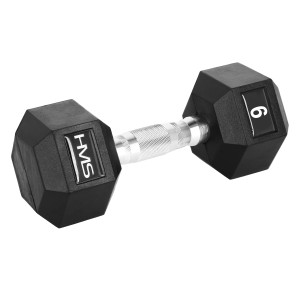 Šesťhranná jednoručka HMS 9 kg | DJK Sport B2B