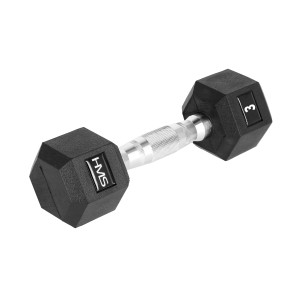 Šesťhranná jednoručka HMS 3 kg | DJK Sport B2B