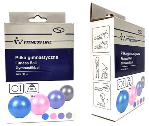 Overballová lopta Fitness Line 25cm/blue | DJK Sport B2B